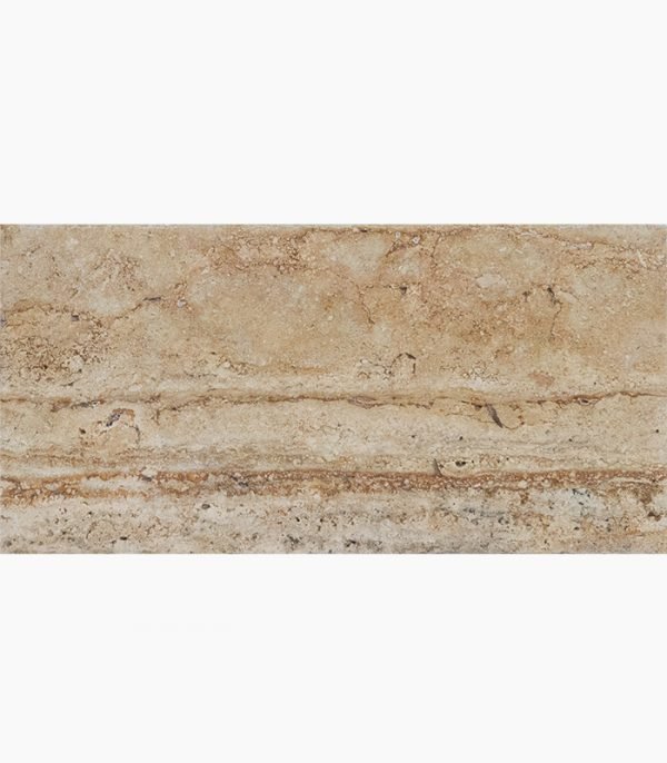 6x12 COUNTRY SUNSET Tumbled Travertine PAVER