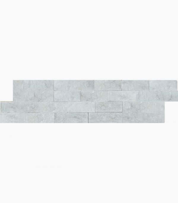 6x24 WHITE PEARL Splitface Marble PANEL